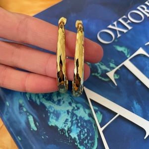 Gorjana Large Oval Hoops